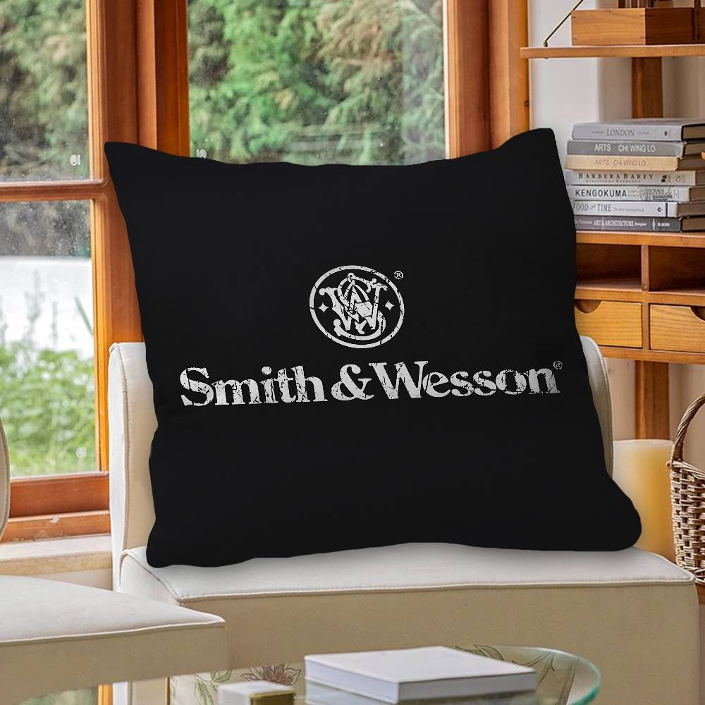GUN SmithS WWessonS Pillowcases Home Bedding Decorative Pillow Cover Wedding Super Soft Pillow Case