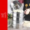 JingZhiFeng Thickened Stainless Steel Commercial Steamer
