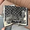 New imitation cashmere scarf women's style letter pattern warm outer multi-purpose shawl