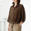 Dedra Mode Roll Up Blouse Tbf3406