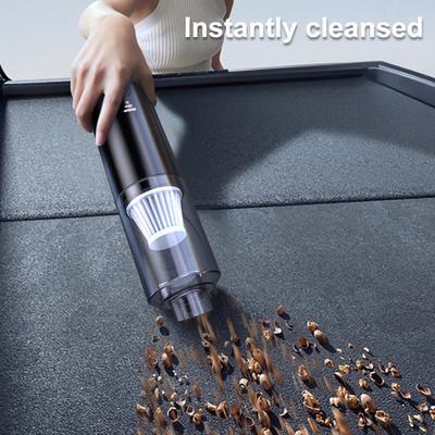 Car Vacuum Cleaner Cordless 2500Pa Suction Power Portable Handheld Mini Vacuum Cleaner with Type-C