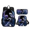 Murder Drones Round Front Bag Backpack Pen Bag Shoulder Bag 3Pcs Set Versatile  Boy or Girl School Birthday Best Gift