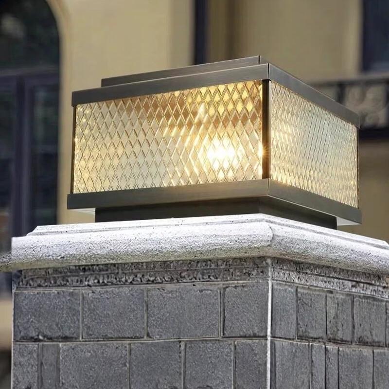 Oeny Outdoor Pillar Head Light