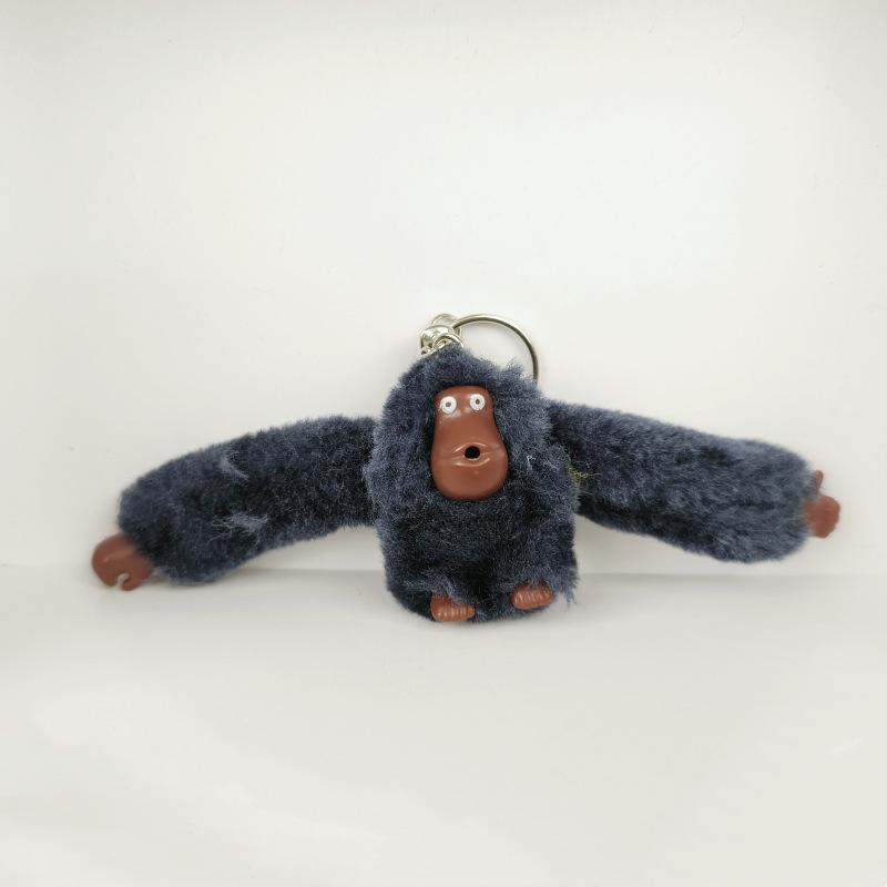 Cute Long-Tailed Monkey Key Chain Cartoon Cute Monkey Keychain Plush Toy Doll Bag Accessories Gift For Children