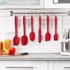 6Pcs Silicone Baking Spatula Cake Cream Spatulas Heat-Resistant Non-stick Kitchen Utensils