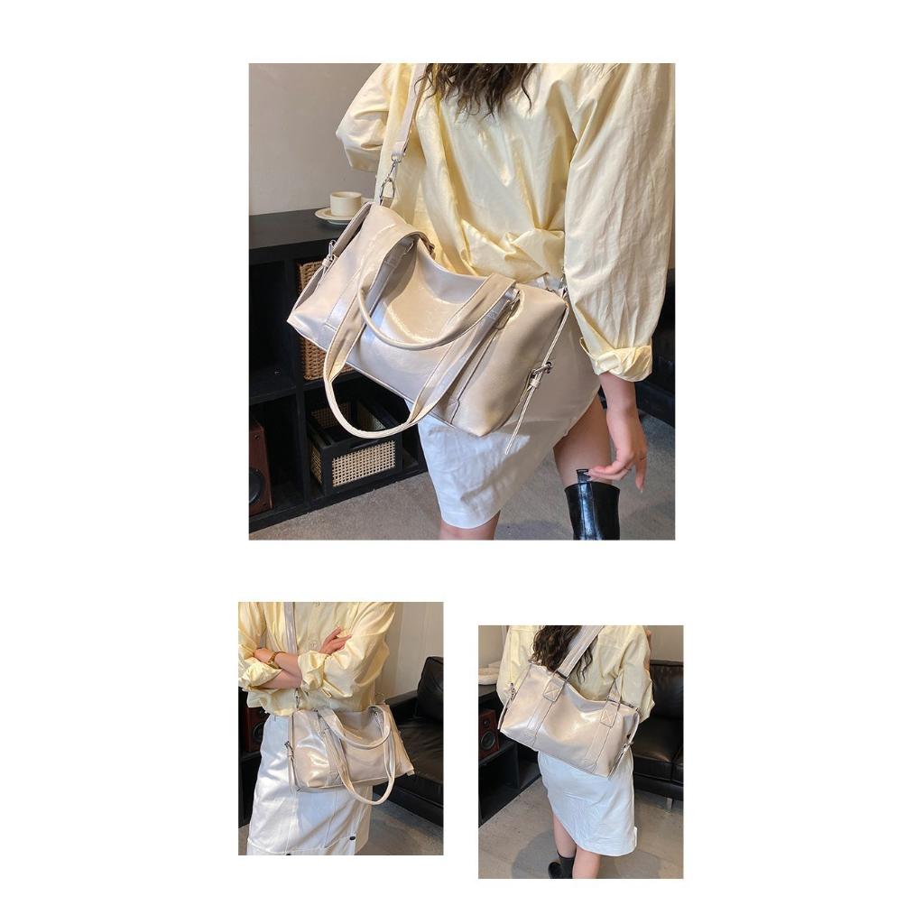 Shoulder Bag Women PU Adjustable Strap Office Daily