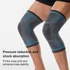 1Pcs High-Elastic Knee Pads Package Shock Absorption Knitting Comfort Breathable Knee Protection Sports Fitness Hiking Football