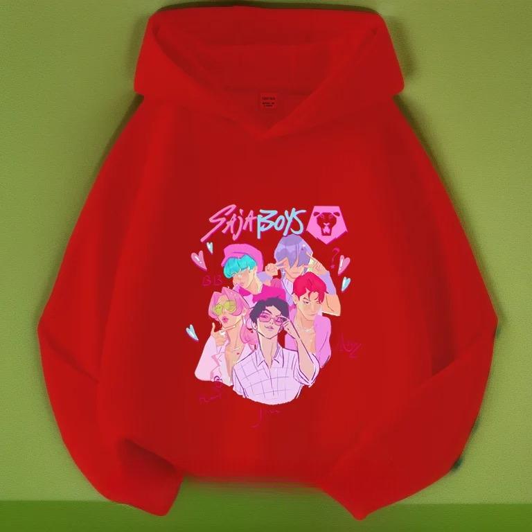 Hoodies Sweatshirts Girls Children's Cartoon Print Pattern Fashion T-shirt Casual Comfortable Short-sleeved Top Clothing