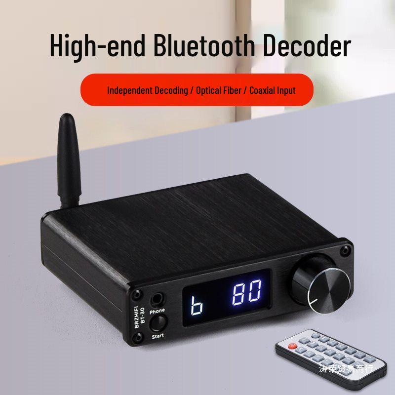 

BT30 HD LDAC Bluetooth 5.1 Приймач з аудіофільським звуком ES9038 та аудіоякостю TX-HD Silver Linear Power