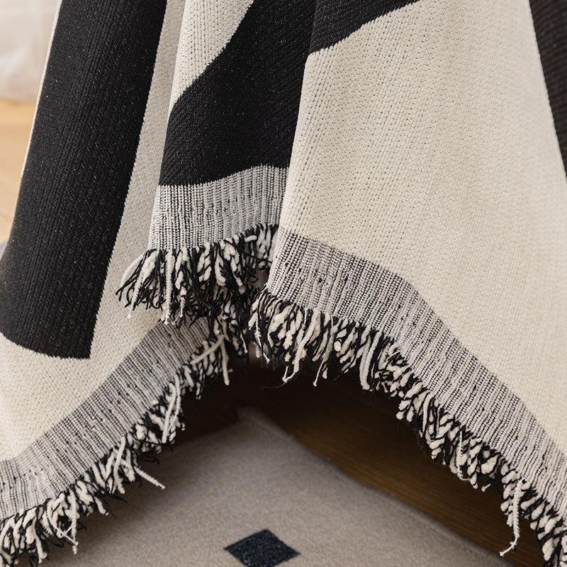 Полотенце для дивана из шенилловой ткани с защитой от царапин от кошек — фото 5