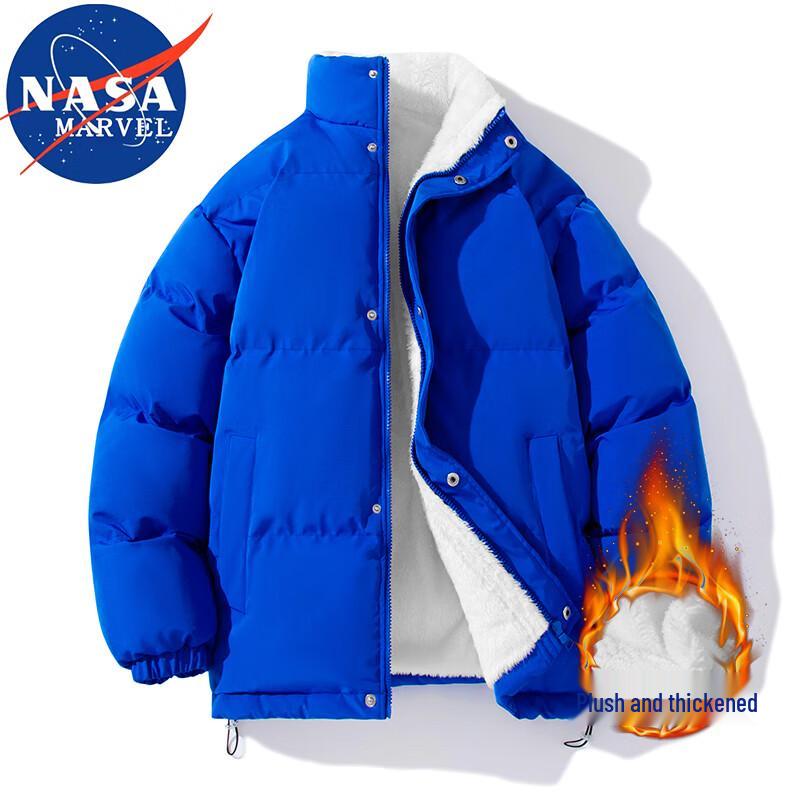NASA MARVEL Herren Verdickte Pufferjacke