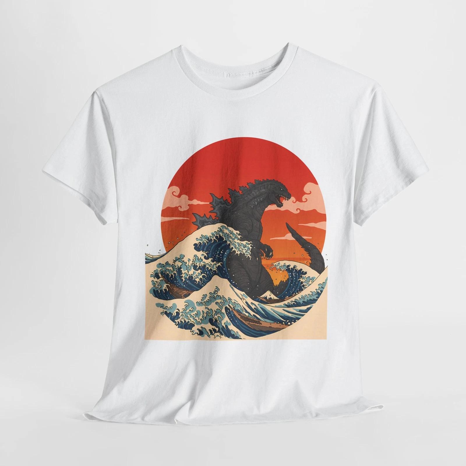 GODZILLA JAPANESE Shirt | Feudal Japan Warrior Tee | Historical Battle Shirt S