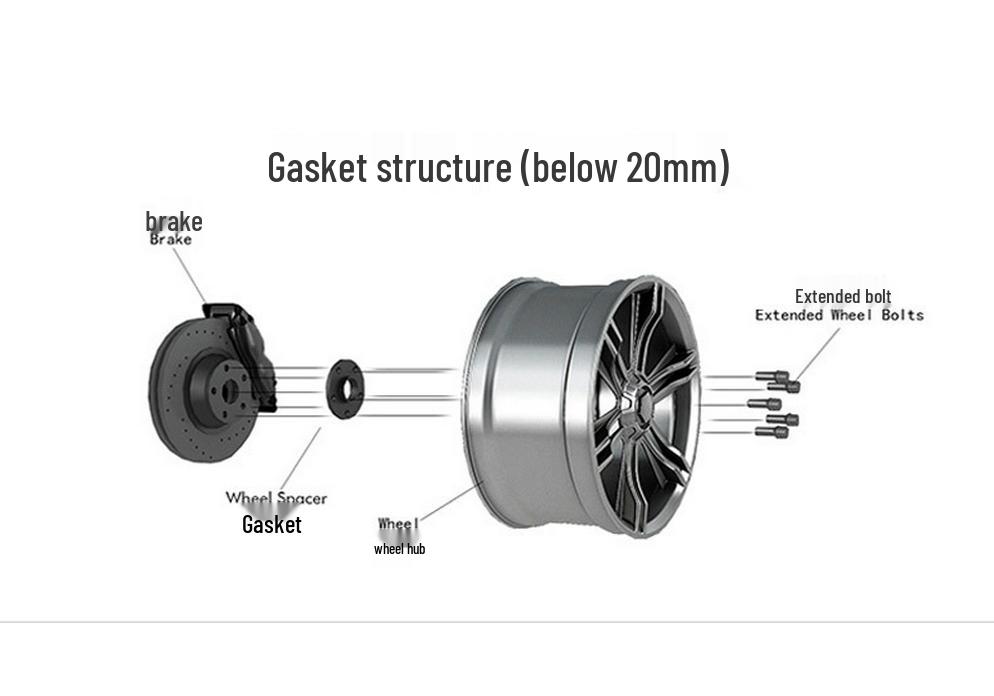 Compatible Wheel Spacer for Haval Menglong 2nd Gen, Big Dog, Xiaolong, Wey Coffee, Mocha, Blue Mountain, High Mountain.
