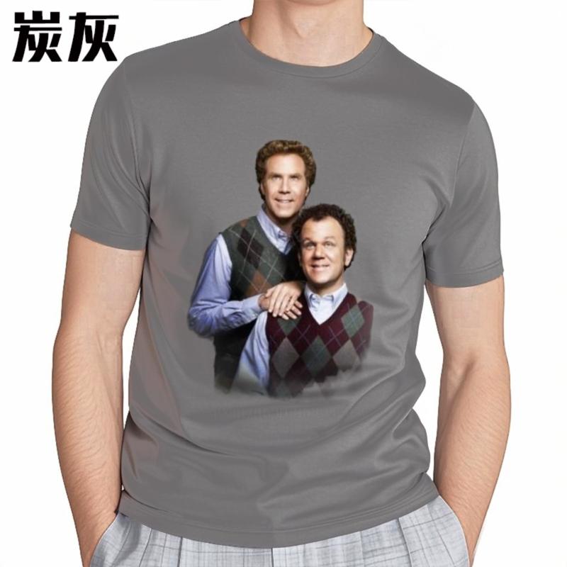 Man T-shirt O-neck T-Shirts Step Brothers T-Shirt Graphics T-Shirt Sports Fan T-shirts Male Tops T-Shirts For Men Rock T-shirt
