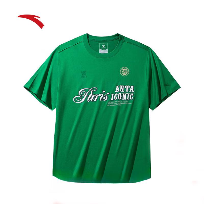 Anta Men s Summer Loose Short-Sleeve T-Shirt 3XL