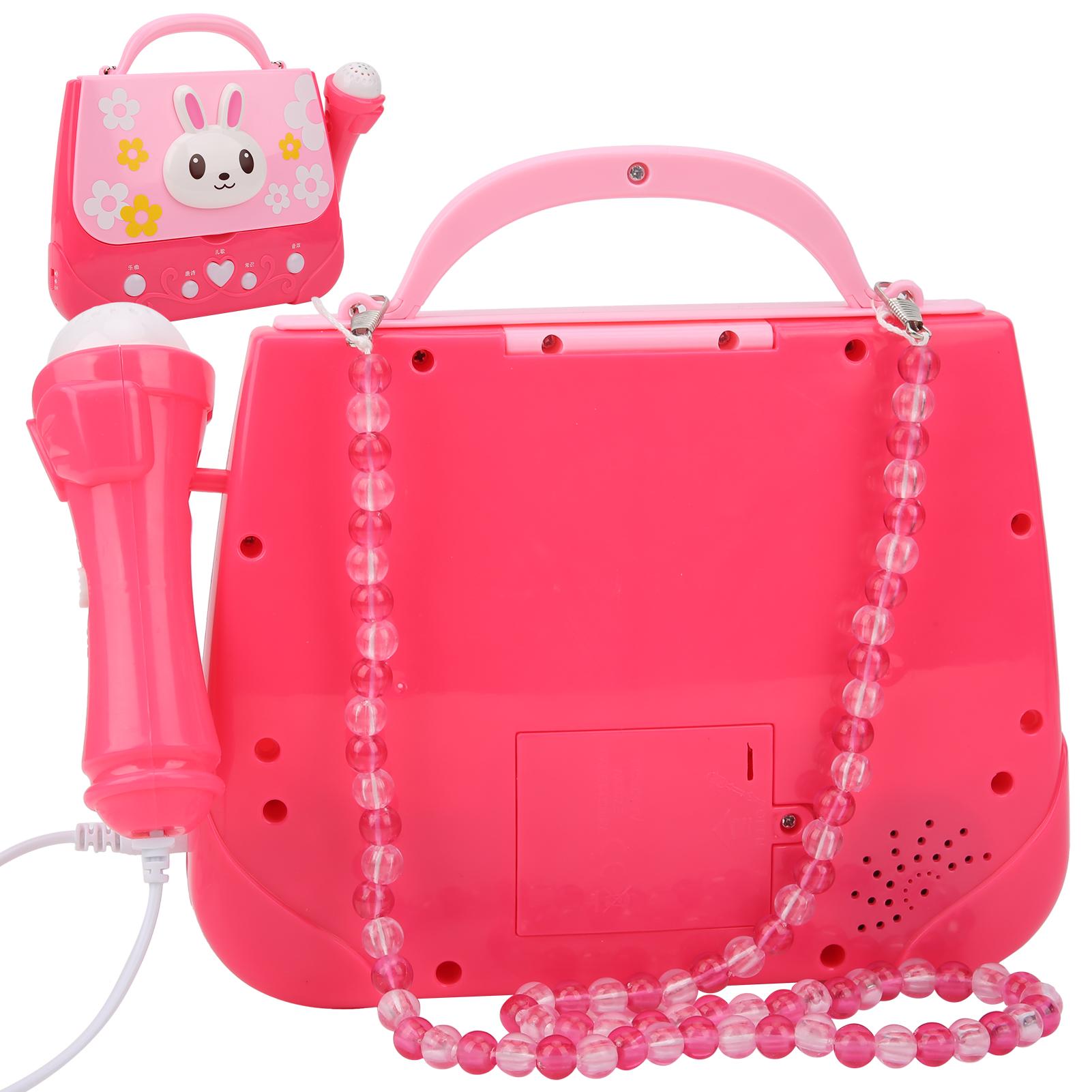 

Music Storage Bag Toy Light Early Education Music Toys Children Gift with Microphone