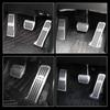 Koongloong Mazda Pedal Accessories for the Custom Aluminum Interior Accelerator and Brake 3 Pieces CX-5 Covers, KE/KF Series, Pedals, Non-Slip Pedals,