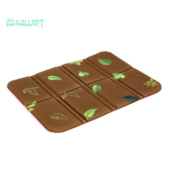 

Подушка для сиденья для кемпинга Складной износостойкий компактный размер Изысканный узор Невыцветающий принт подсолнуха Коврик для сидения на открытом воздухе для пикника Принадлежности для кемпинга коричневый