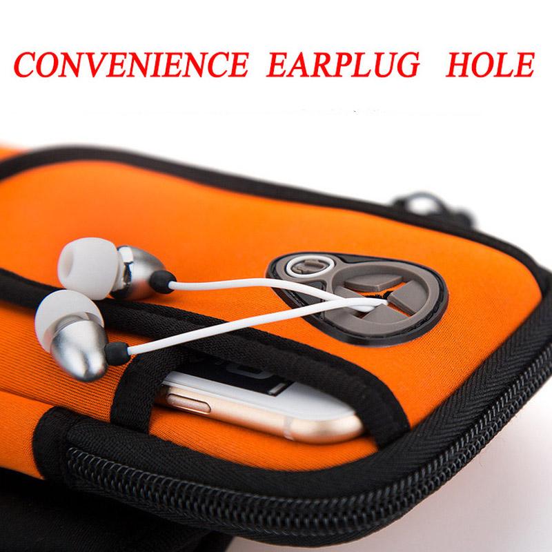 Bolsa Universal para correr, brazalete deportivo, bolsa impermeable para llaves de teléfono móvil, bolsa para correr para Xiaomi Redmi Huawei Iphone Samsung
