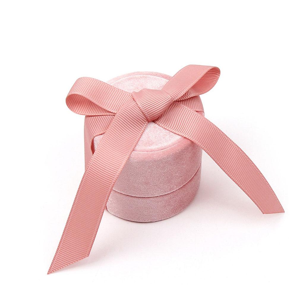 Bowknot Wedding Necklace Gift Box Fashion Accessories Jewelry Box Displays Box Jewelry Display