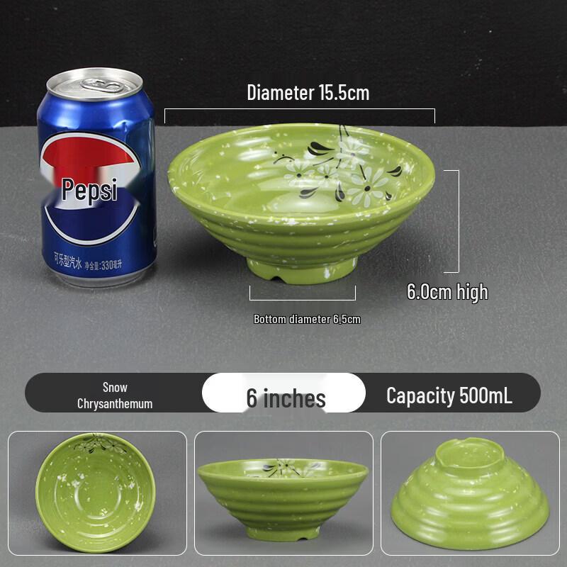 

Sweet & Elegant Thickened Melamine Noodle Bowl