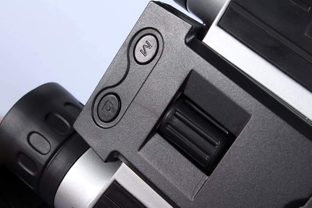 1080P Binocular Camera, Binocular Video Camera, Recording, 12x High Magnification, Full HD Digital Camera Telescope with 2" LCD Screen