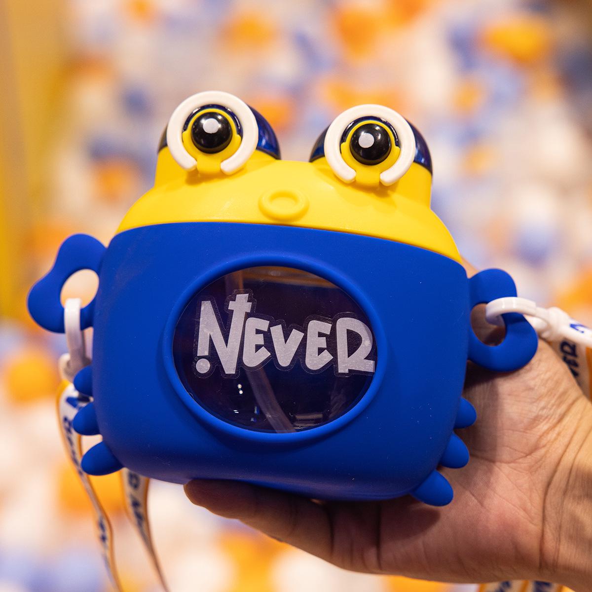 

Мистер. Крабс Мультяшный Непроливайка с трубочкой: Высококачественный детский пластиковый стакан для воды 700ml синий