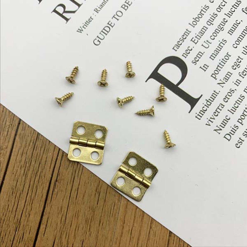 Luggage Trunk Lock Doll Bags Parts Dollhouse Metal Crafts Box Case Corner Suitcase Protector