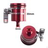 Aluminum, Motorcycle Brake Fluid Reservoir, Clutch Master Cylinder Reservoir Oil Tank Cup