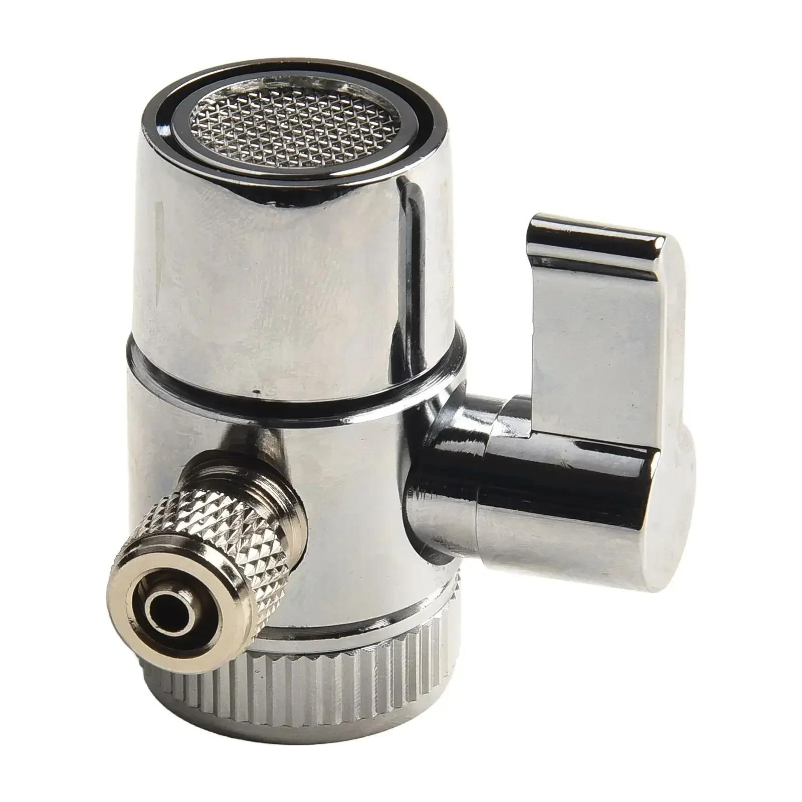 

Above Counter Water Filters For 1/4 RO Tubing Faucet Diverter Valve M22 Female Thread Faucet Splitters Bathroom Sink Faucet China Mainland