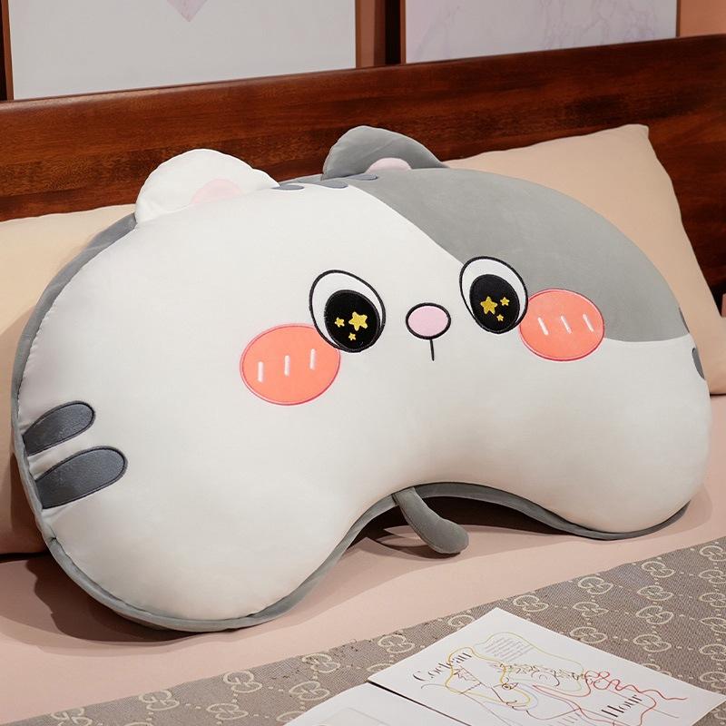 Cartoon Animal Rabbit Cat Bedside Cushion Pillow Bedroom Throw Pillow Girl Sleeping Bed Pillow Birthday Gift