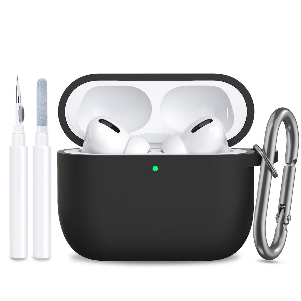 Für AirPods Pro 3. Generation Hülle Neue Weiche Silikonhülle für AirPods Pro 3 Schutzhülle mit Reinigungsset für AirPods Pro 3