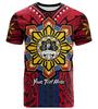 Nové 3D tričko s potiskem vlajky Filipín Erb Filipín Duchovní totem Grafická trička pro muže Vintage top