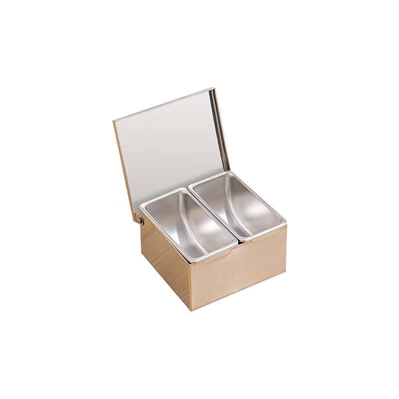Danshi Zhiyuan Stainless Steel Multi-Compartment Seasoning Box