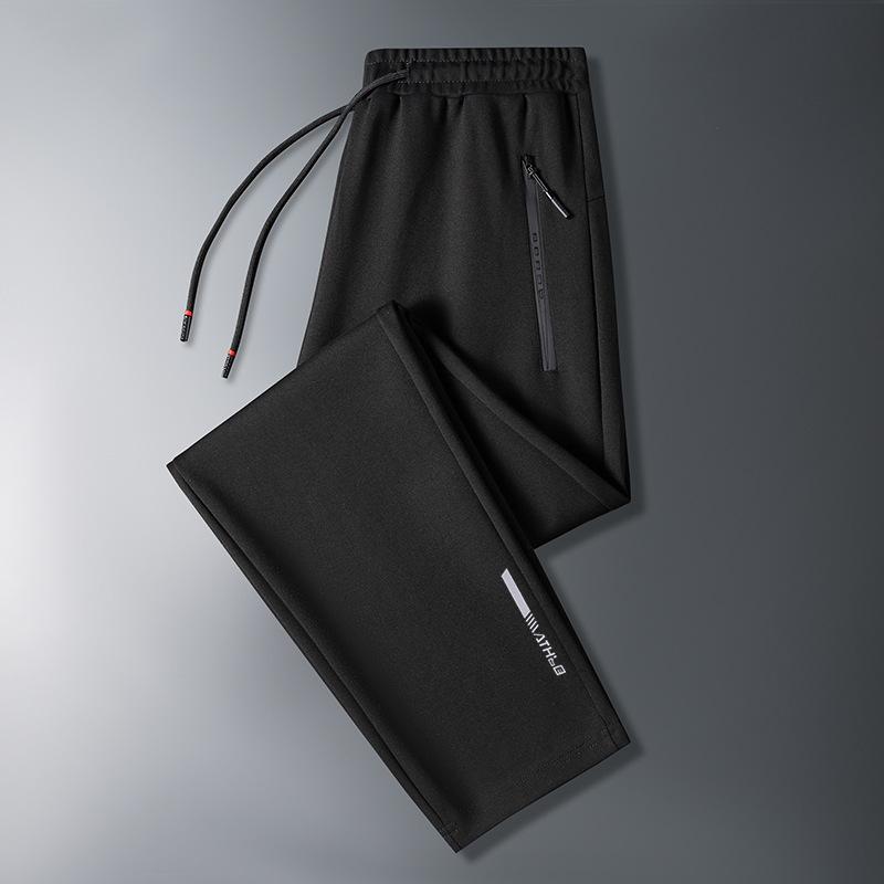 Casual Pants Men's Loose Straight Pants Men's Solid Color Simple Versatile Pants Spring and Autumn Sports