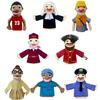 Nye Hånddukker For Barn Leker Familie Rollespill Teater Muppet Dukke Plysjleketøy Barn Fortelling Interaktive Læringsleker