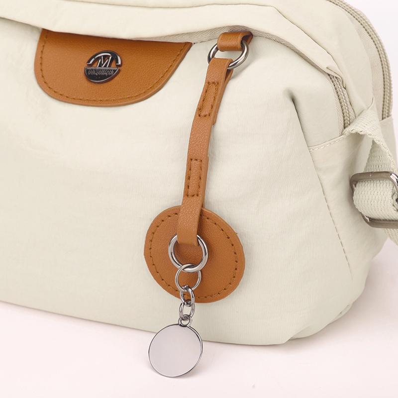 Nylon Umhängetasche Damen Schultertasche Patchwork Crossbody Tasche