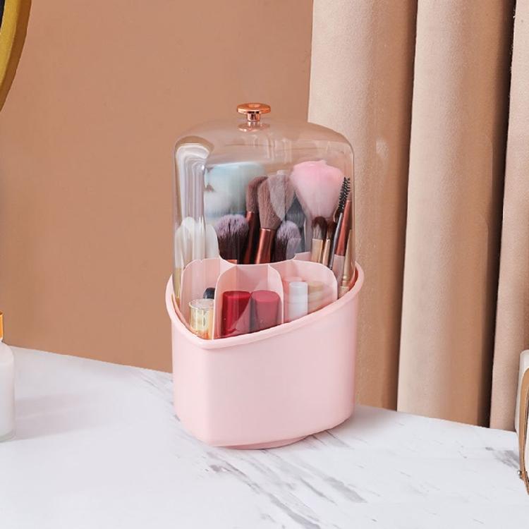 Makeup Brush Holder Organizer 360° Rotating Pen Holder Desktop Storage Cup