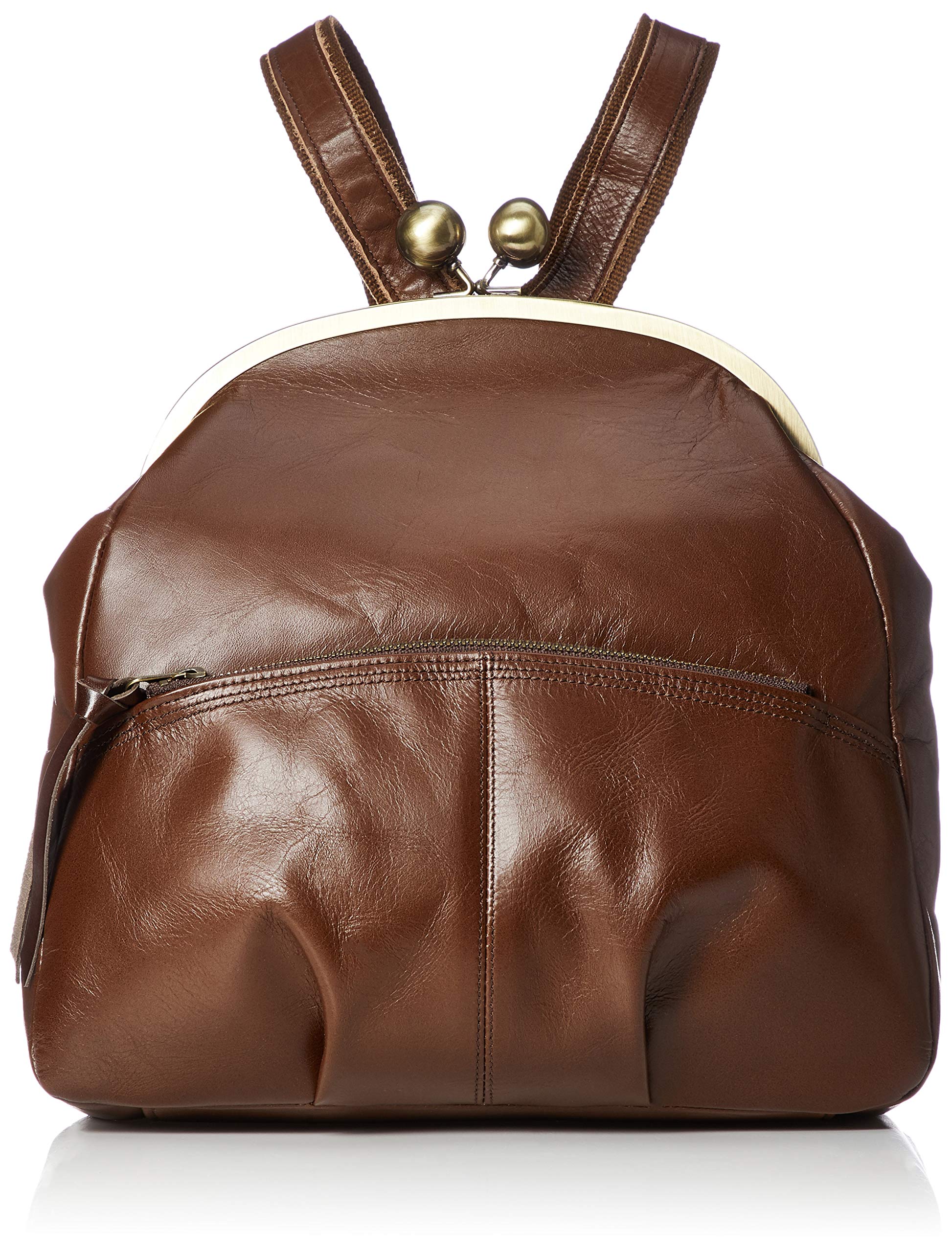 

Genuine Leather Backpack with Made in One Size [Laissez-faire] Q s Clasp, Japan, Women s Chocolate, шоколадний