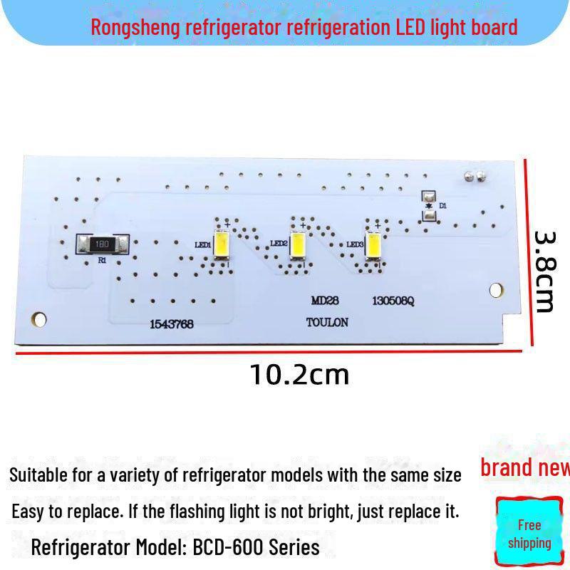LED Light Strips and Bulbs for Refrigerators and Freezers