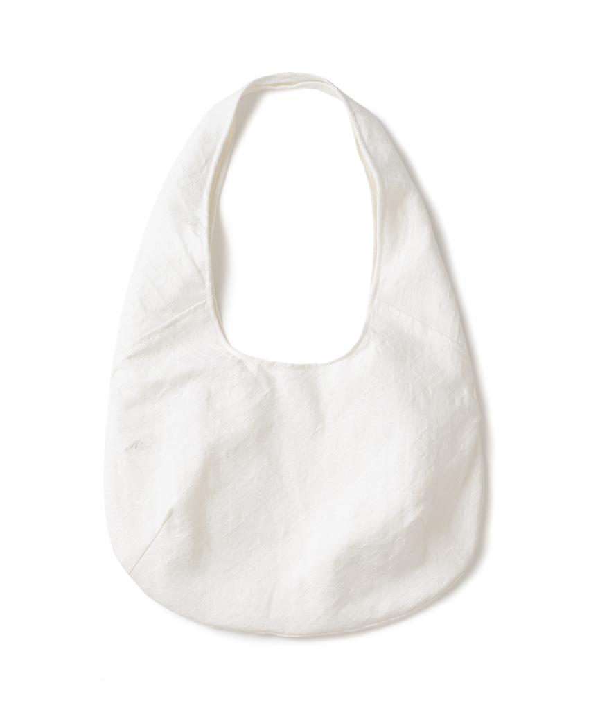 Millo Women Jacquard Round Bag [White]