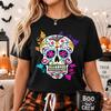 Dia de Los Muertos Zuckerschädel T-Shirt