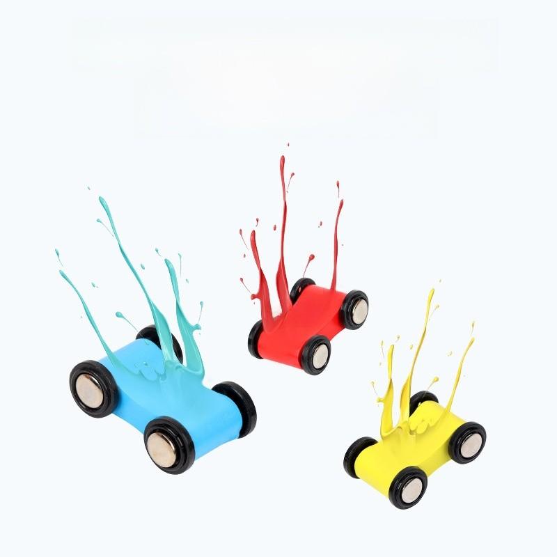 Wooden Gliding Car Toy For Kids With Inertia Track And Parentchild Interaction For Ages 1 To 4