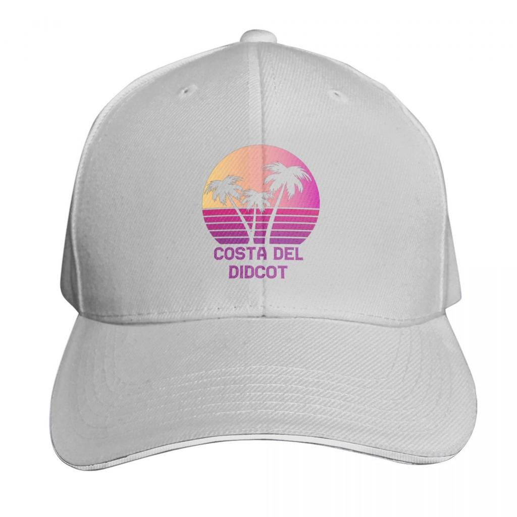 COSTA DEL DIDCOT Funny Oxfordshire Design Baseball Cap Beach Hat Sun Hat Luxury Cap Cosplay Trucker Hats For Unisex Womens
