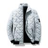 New Men's Jacket Autumn and Winter Cotton-padded Clothes Trendy Short Stand-up Collar Light Cotton-padded Clothes