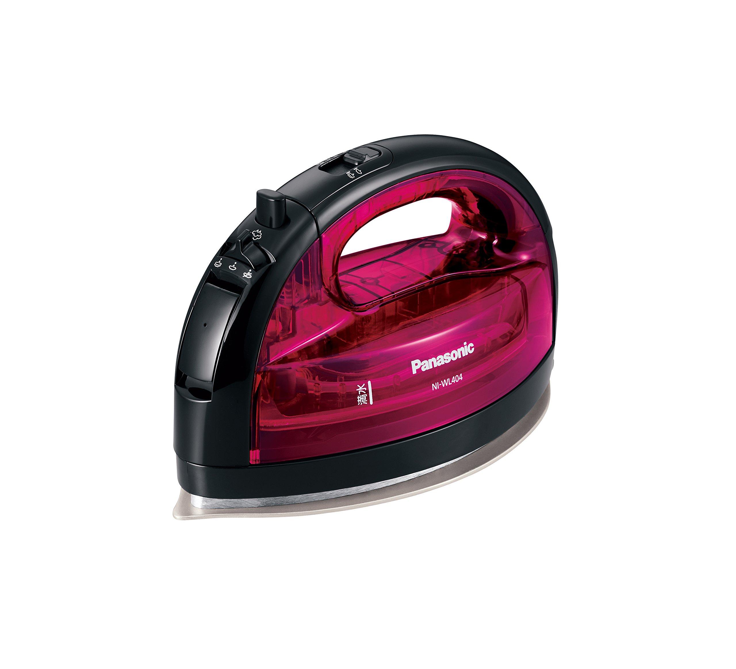 

Panasonic Cordless Steam W Head Iron Pink NI-WL404-P