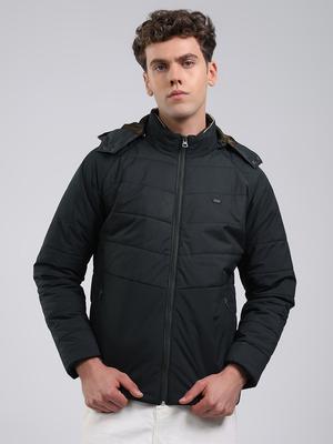 Men Hood Full Sleeve Jacket