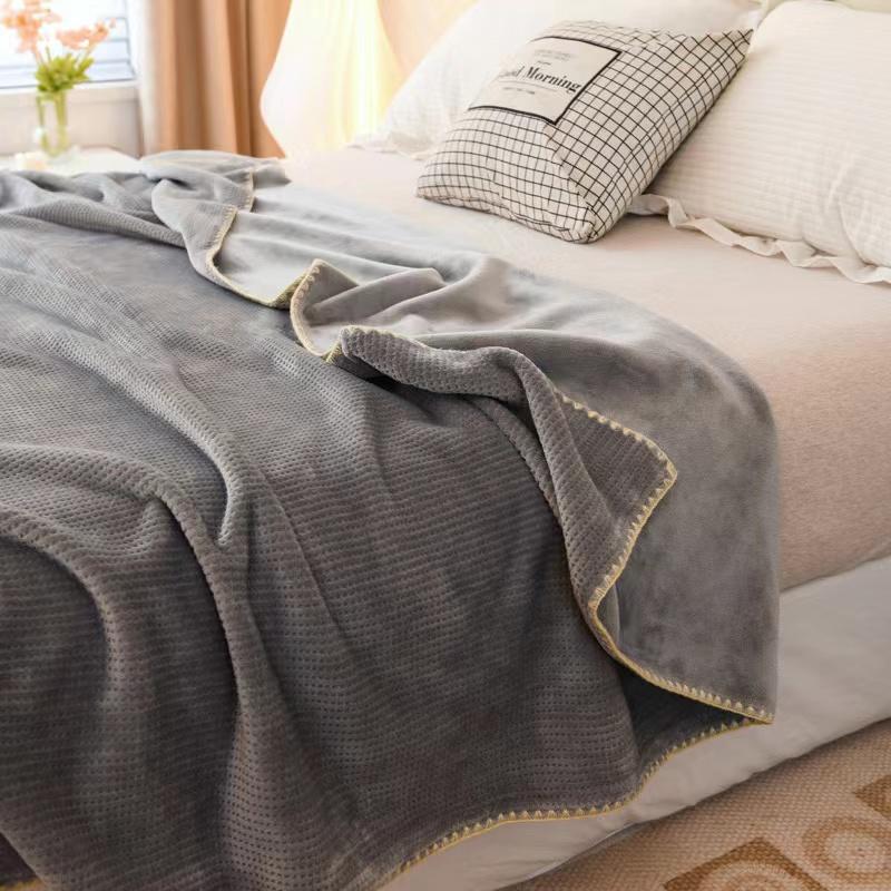 Gute Qualität, King-Size-Bett, superweich, für den Winter, warmes Flanell-Bettlaken, doppelseitig, dicke Korallen-Fleece-Decke, Nickerchen-Überwurf