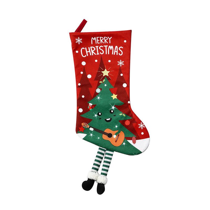 

Christmas Stocking Large Stockings Santa Snowman Candy Gift Socks Tree Ornament Decorations for Family Holiday Xmas Party Decor other