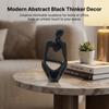 Modern Minimalist Luxury Decorative Ornament Abstract Creative Mini Figurine for Living Room Home Decoration
